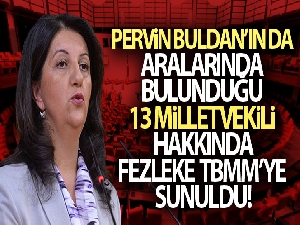 13 milletvekili hakkında dokunulmazlık fezlekesi TBMM'de
