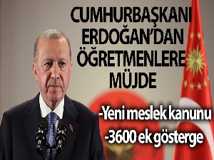 Cumhurbaşkanı Erdoğan'dan 3600 ek gösterge açıklaması