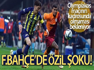 Fenerbahçe'de Mesut Özil şoku