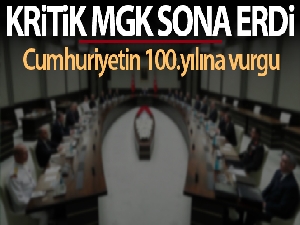 MGK'da ekonomi politikalarına dikkat çekildi