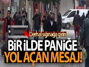 Kırklareli'nde yürekleri ağza getiren mesaj: Radyoaktif serpinti tehlikesi