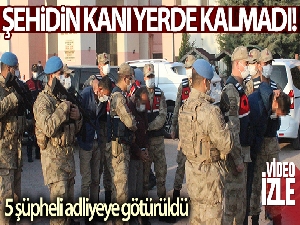 Şehidin kanı yerde kalmadı!