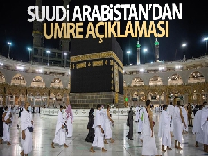 Suudi Arabistan'dan umre açıklaması