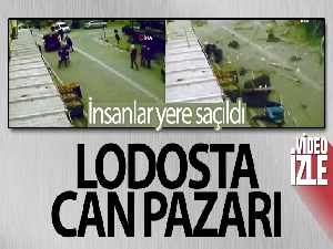 Lodosta can pazarı kamerada!