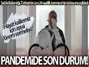 Son 24 saatte korona virüsten 192 kişi hayatını kaybetti