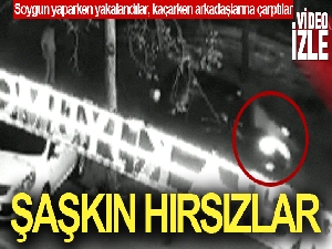 Esenyurt'ta şaşkın hırsızlar kaçarken arkadaşına çarptı