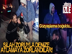 İnsan kaçakçılarının silah zoruyla denize attığı göçmenler Manavgat sahiline çıktı