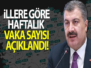Bakan Koca illere göre vaka sayısını açıkladı!