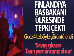 Bakanın pozitif çıktığı gün Finlandiya Başbakanı'nın gece kulübünde eğlenmesi tepki çekti