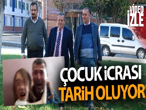 Çocuk icrası tarih oluyor