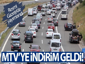 MTV'nin yeniden değerleme oranı Resmi Gazete'de