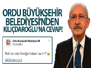 Ordu Büyükşehir Belediyesi'nden Kılıçdaroğlu'na cevap: 'Fındığın bundan haberi var mı?'
