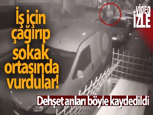 7 çocuk babasını iş için çağırıp sokak ortasında vurdular!