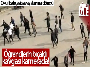 Şanlıurfa'da okul bahçesinde bıçaklı kavga: 1 öğrenci yaralı