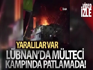 Lübnan'da mülteci kampındaki patlamada 12 kişi yaralandı