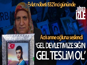 Diyarbakır'da anne ve babaların evlat nöbeti 832'inci gününde devam ediyor