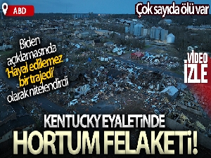 ABD'nin Kentucky eyaletinde hortum felaketi: Çok sayıda ölü var