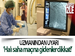 Uzmanlar uyarıyor: 'Halı saha maçı öncesi kardiyoloğa görünün'