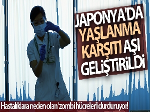 Japonya'da yaşlanma karşıtı aşı geliştirildi