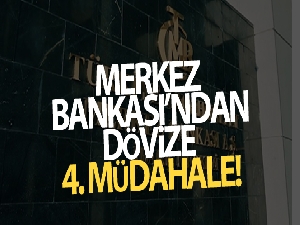 Merkez Bankası'ndan dövize bir müdahale daha!