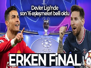 UEFA Şampiyonlar Ligi'nde son 16 eşleşmeleri belli oldu