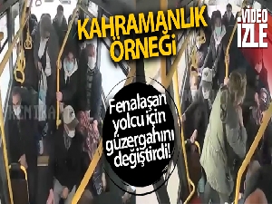 Otobüste fenalaşan yolcu için güzergahını değiştirdi