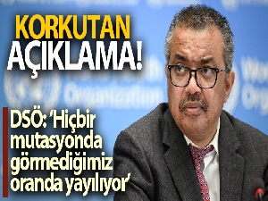 DSÖ'den korkutan Omicron açıklaması