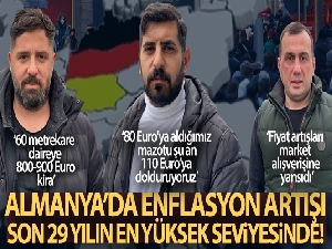 Almanya'da enflasyon artışı son 29 yılın en yüksek seviyesinde