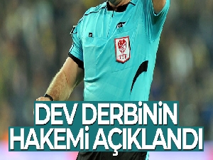 Fenerbahçe-Beşiktaş derbisinin hakemi belli oldu
