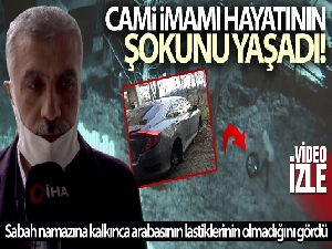 Sancaktepe'de cami imamı sabah namazına uyanınca hayatının şokunu yaşadı