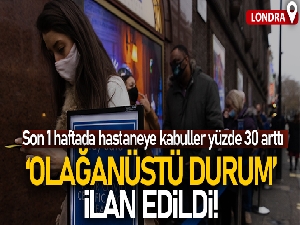 Omicron'un hızla yayıldığı Londra'da 'olağanüstü durum' ilan edildi