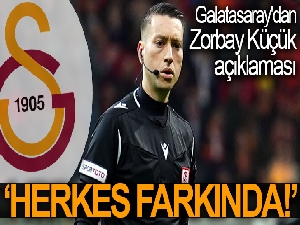 Galatasaray'dan Zorbay Küçük açıklaması