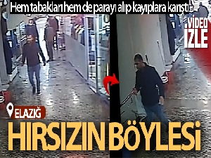 'Lokantadan geldim' diyerek hem tabakları hem de parayı alarak kayıplara karıştı