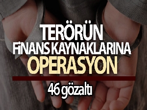 Şırnak'ta terörün finans kaynaklarına operasyon: 46 gözaltı