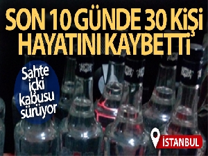Sahte içki nedeniyle hayatını kaybedenlerin sayısı yükseliyor!