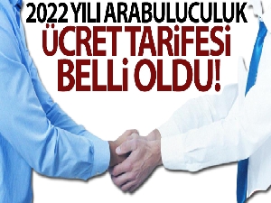 2022 yılı arabuluculuk ücret tarifesi belli oldu
