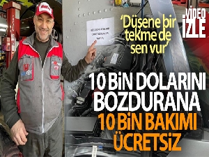 Oto Sanayi Usta'sından dolara tepki kampanyası