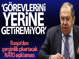 Lavrov: "Stoltenberg, görevlerini yerine getiremiyor"