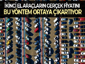 İkinci el araçların gerçek fiyatını bu yöntem ortaya çıkartıyor