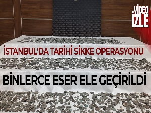 İstanbul'da tarihi sikke operasyonu, binlerce eser ele geçirildi