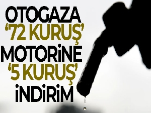 Otogaz ve motorine indirim