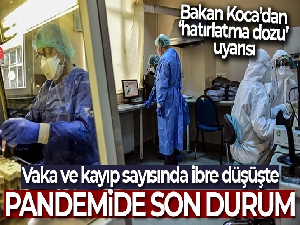 Son 24 saatte korona virüsten 133 kişi hayatını kaybetti