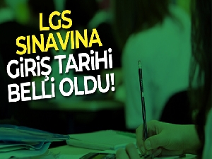 LGS sınavının tarihi belli oldu!