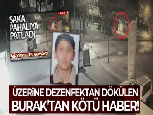 Arkadaşı tarafından dezenfektan ile yakılan çocuk 14 günlük yaşam mücadelesini kaybetti