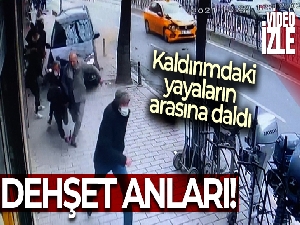 İstanbul'un göbeğinde dehşet anları