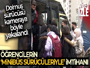 Esenyurt'ta öğrencilerin 'minibüs sürücüleriyle' imtihanı