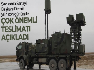 Savunma Sanayii Başkanı Demir, yılın son gününde çok önemli bir teslimatı açıkladı