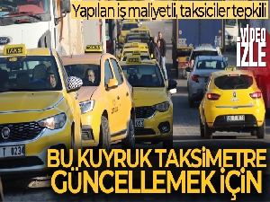 Yılbaşı zammı için ‘Sarı kuyruk' havadan görüntülendi