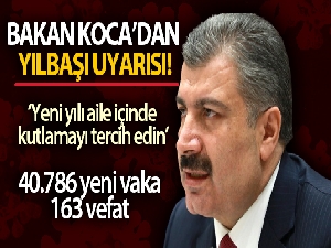 Son 24 saatte korona virüsten 163 kişi hayatını kaybetti