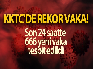 KKTC'de 2021'in son gününde rekor vaka